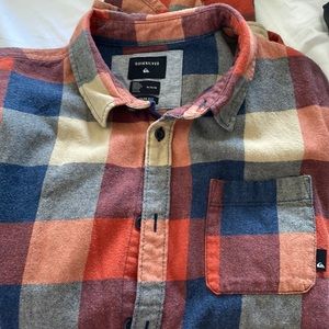 Mens fall button up Quiksilver